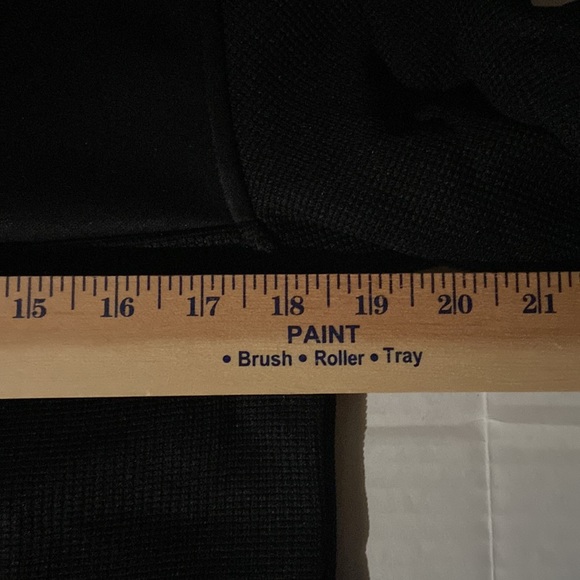 Spyder Men's Racer 1/4 Zip Pullover Hoodie, black, men’s small - Picture 3 of 5